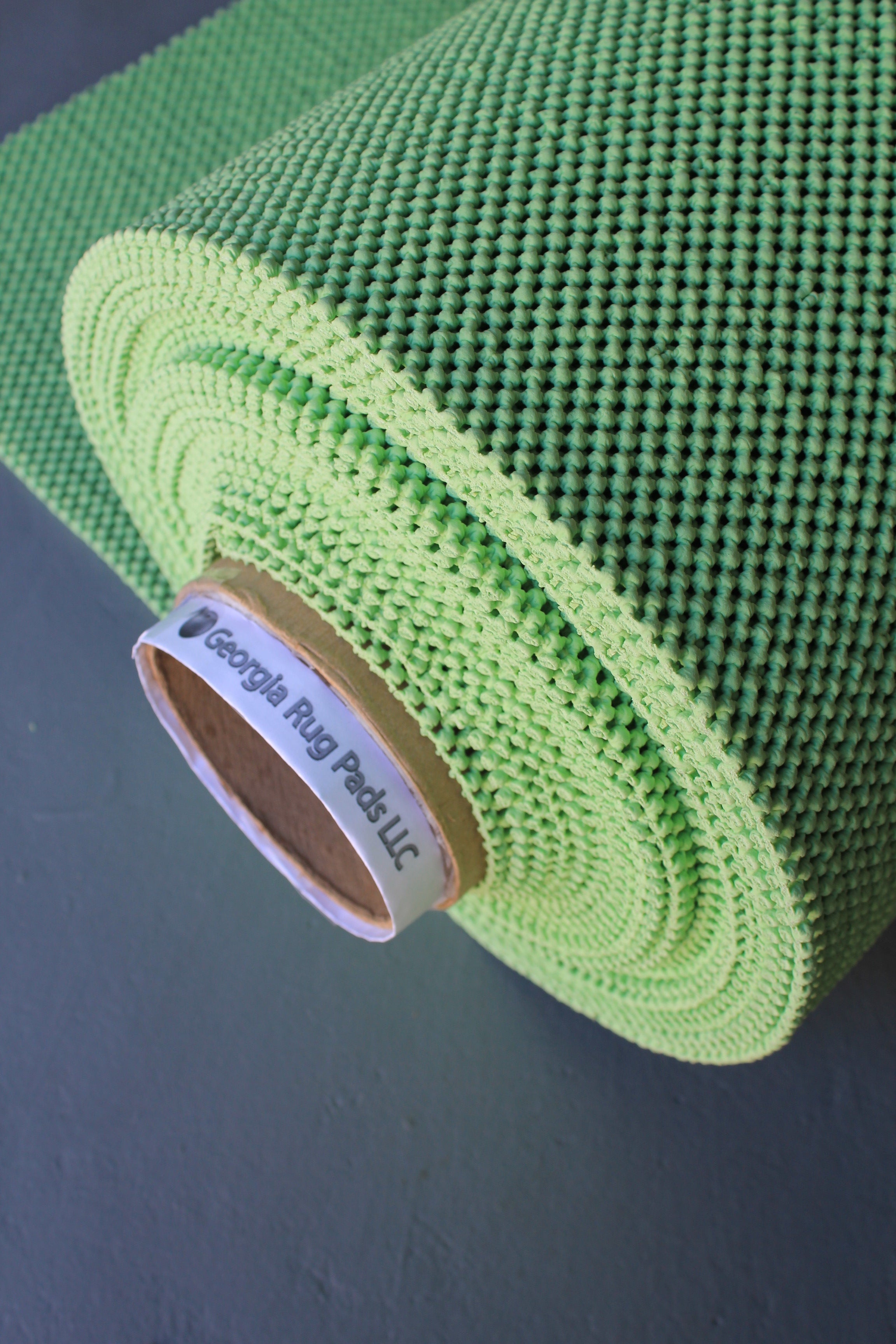Rolls of Super Green Natural Rubber Rug pad for Hard Floors